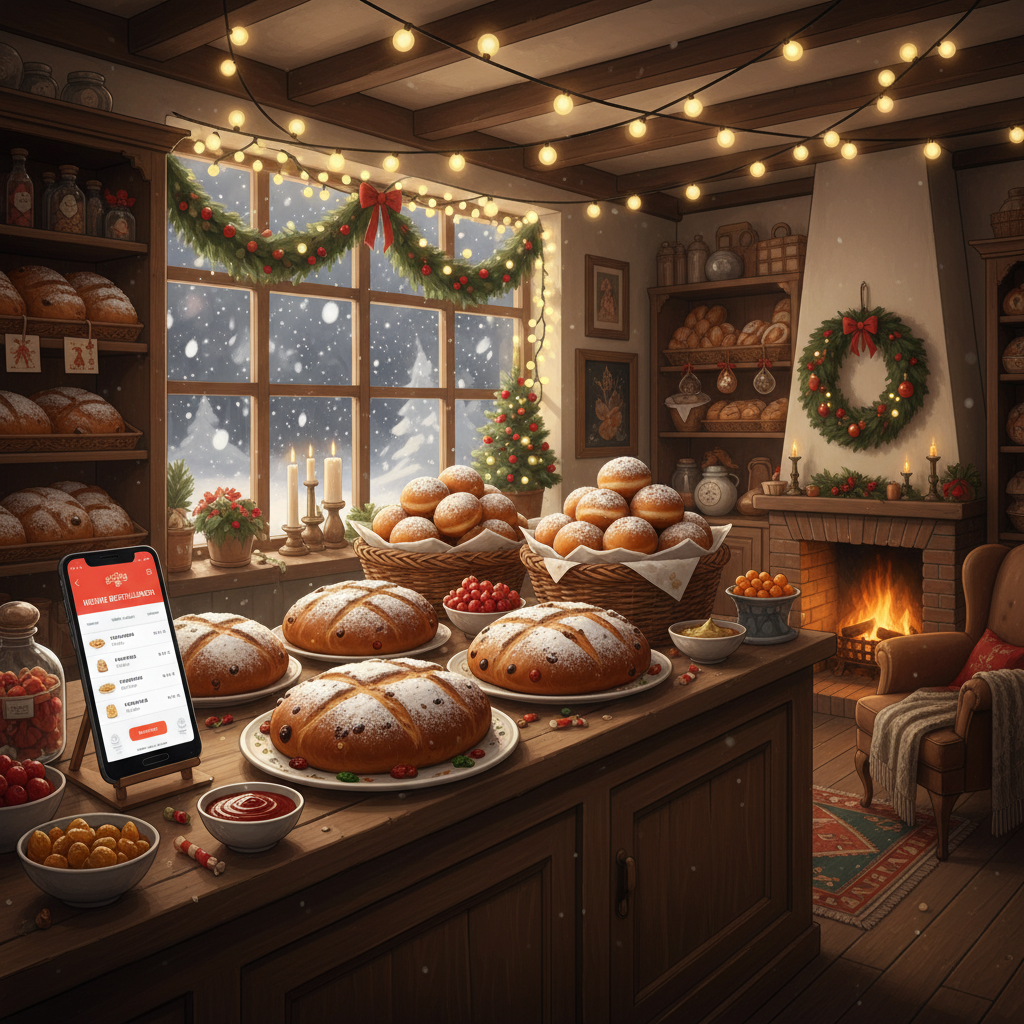 Kerstbestellingen aannemen als bakker of slager: tips en tools